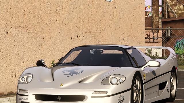 1995 Ferrari F50 [Add-On | Extras | Template] для GTA 5