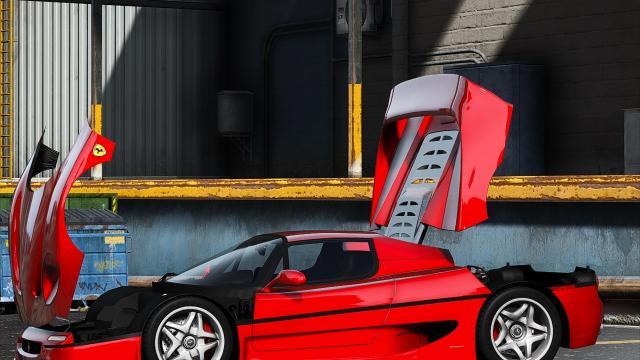 1995 Ferrari F50 [Add-On | Extras | Template] для GTA 5