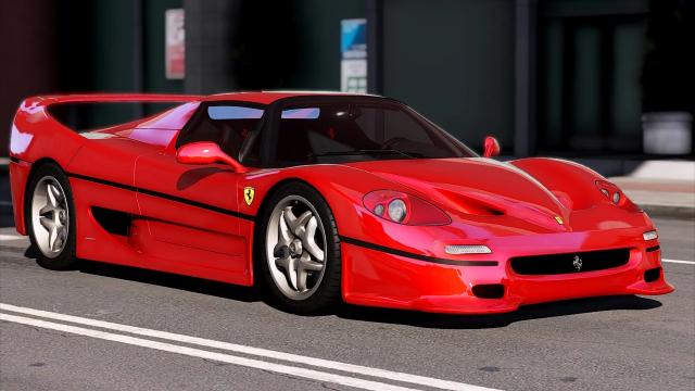 1995 Ferrari F50 [Add-On | Extras | Template]