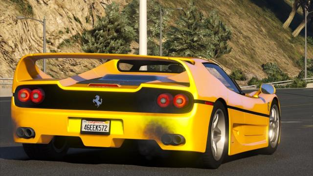 1995 Ferrari F50 [Add-On | Extras | Template] для GTA 5