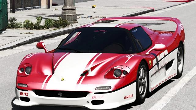 1995 Ferrari F50 [Add-On | Extras | Template] для GTA 5