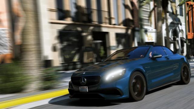 Mercedes-Benz S63 AMG Cabriolet [Add-On  Replace] for GTA 5