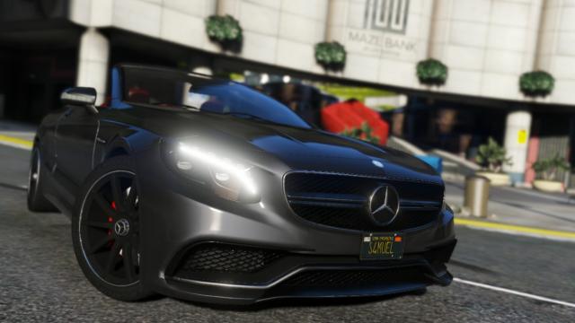 Mercedes-Benz S63 AMG Cabriolet [Add-On  Replace] for GTA 5