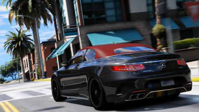 Mercedes-Benz S63 AMG Cabriolet [Add-On  Replace] for GTA 5