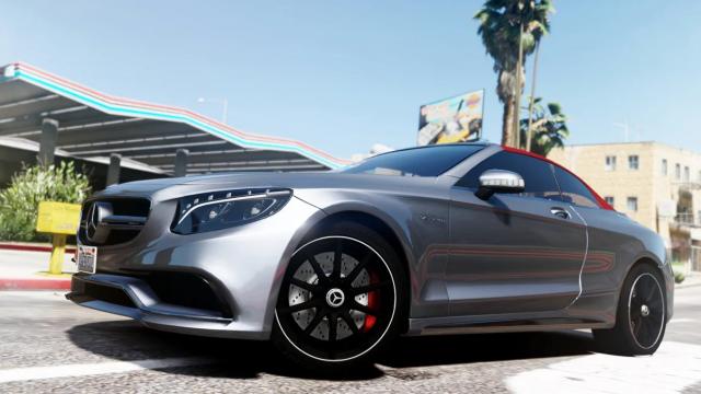 Mercedes-Benz S63 AMG Cabriolet [Add-On  Replace] for GTA 5