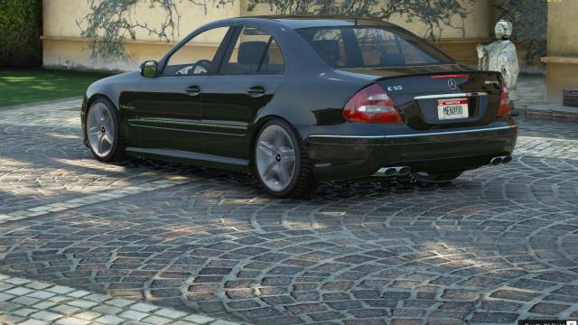 Mercedes-Benz E55 AMG (W211) [Add-On  Replace  FiveM | Tuning | Sound] for GTA 5