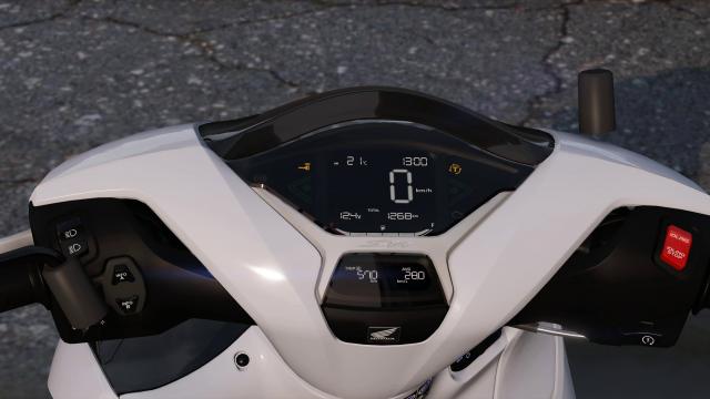 Honda SH 350 2021 [Add-On I Tuning] для GTA 5