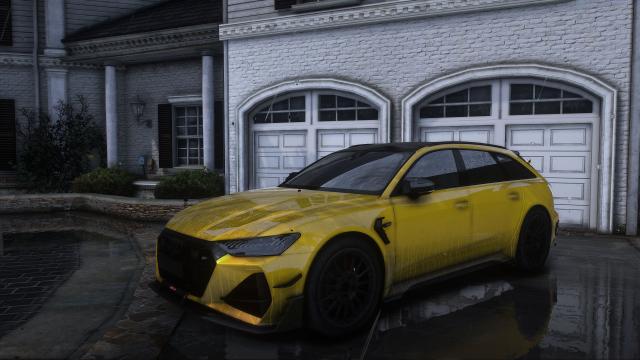 2021 Audi RS6-R ABT [Add-On | Tuning | Animated | VehFuncs V ] for GTA 5