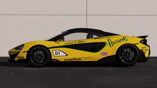 [2019 McLaren 600LT]Harrods livery для GTA 5