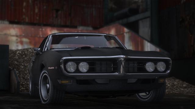 1968 Pontiac Firebird [Add-On / FiveM | Template | LODs] для GTA 5