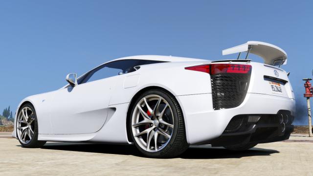 2010 Lexus LFA [Add-On | Auto-Spoiler] для GTA 5