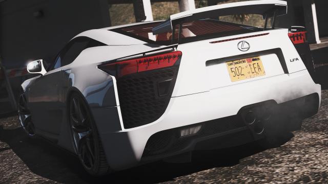 2010 Lexus LFA [Add-On | Auto-Spoiler] для GTA 5