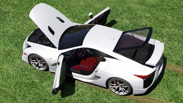 2010 Lexus LFA [Add-On | Auto-Spoiler] для GTA 5