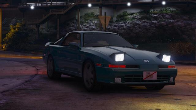 1992 Toyota Supra Turbo Mk3 [Add-On | Template]