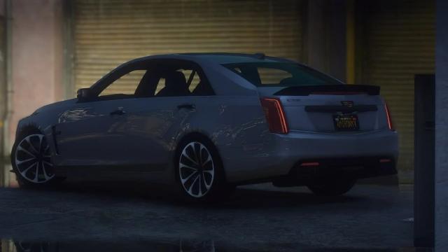 Cadillac CTS V 2017 [Add-On] for GTA 5