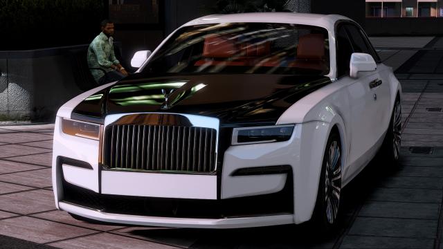 2021 Rolls Ghost swb [Add-On | Animated logo ] для GTA 5