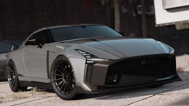 2021 Nissan GT-R50 by Italdesign [Add-On | Template]