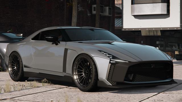 2021 Nissan GT-R50 by Italdesign [Add-On | Template] for GTA 5