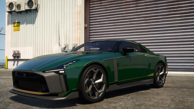 2021 Nissan GT-R50 by Italdesign [Add-On | Template] for GTA 5