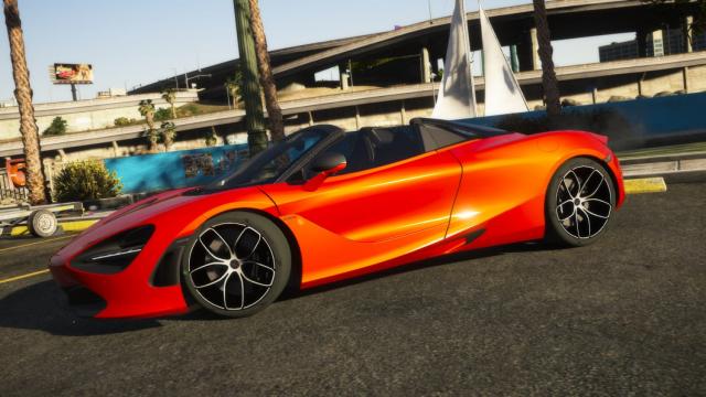 Mclaren 720S Spider [Add-On  Replace] for GTA 5