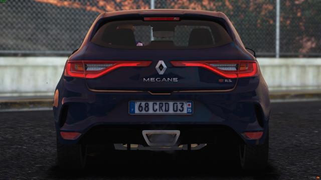 Renault Mégane 4 RS [Add-On / FiveM] для GTA 5