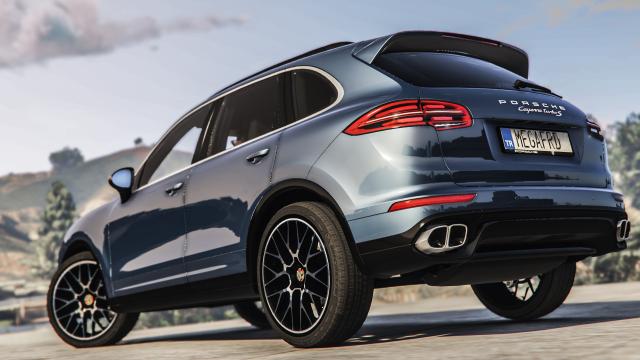 2016 Porsche Cayenne Turbo S [Add-On  Replace] for GTA 5