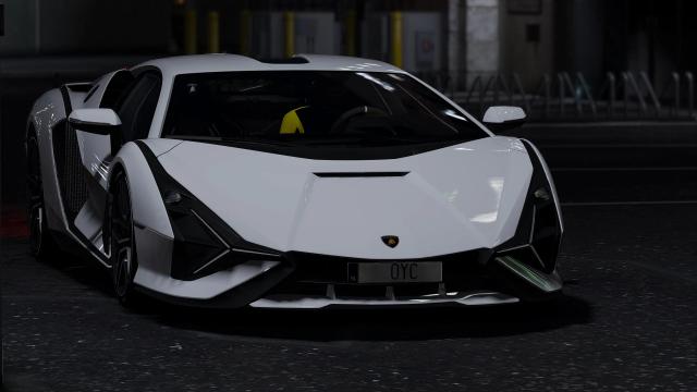 2020 Lamborghini Sian [Add-On | Air Spoiler] for GTA 5