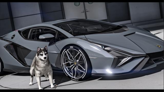 2020 Lamborghini Sian [Add-On | Air Spoiler] for GTA 5