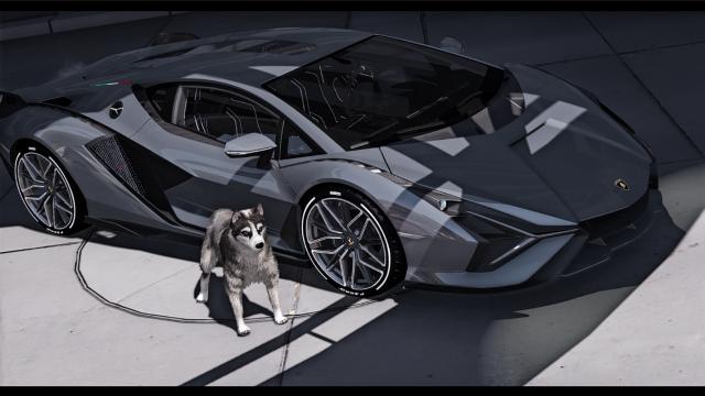 2020 Lamborghini Sian [Add-On | Air Spoiler] for GTA 5