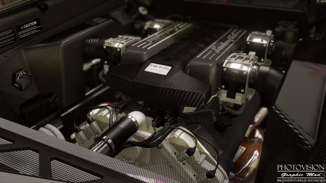 Lamborghini Reventon AUTOVISTA [Add-on  Replace | Wipers | Template | Wings + Spoiler | Tuning] for GTA 5
