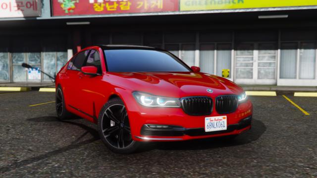 2016 BMW 750Li [Add-On  Replace] for GTA 5