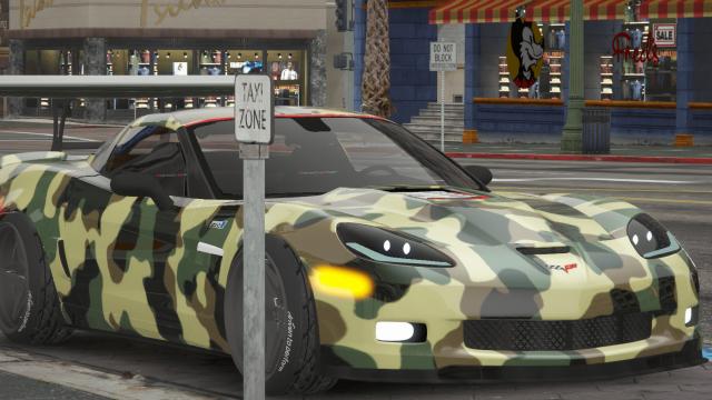 Chevrolet Corvette ZR1 [Add-On FiveM | Template] for GTA 5