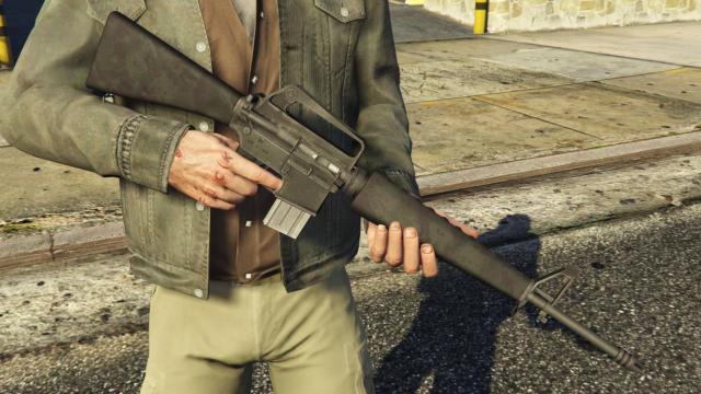 M16 A1 [Animated | 4K] for GTA 5