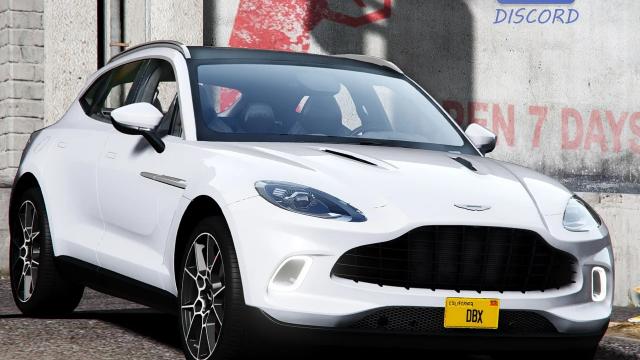 2020 Aston Martin DBX [Add-On | Digital Dials | Template | Extras] for GTA 5
