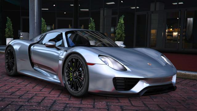 2015 Porsche 918 Spyder & Weissach Kit [Add-On | Real spoiler]