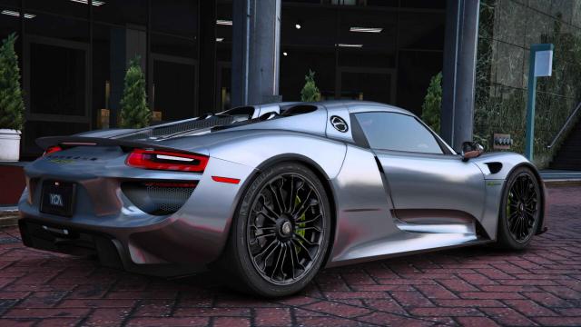 2015 Porsche 918 Spyder & Weissach Kit [Add-On | Real spoiler] for GTA 5