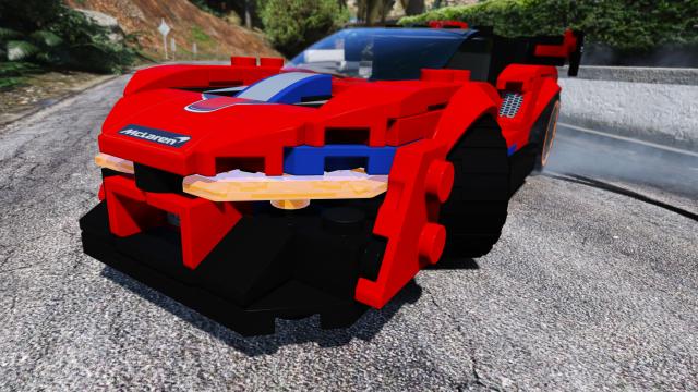 LEGO Mclaren Senna 2019 [Add-On / Replace | Template | OIV] для GTA 5