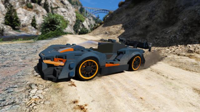 LEGO Mclaren Senna 2019 [Add-On / Replace | Template | OIV] для GTA 5