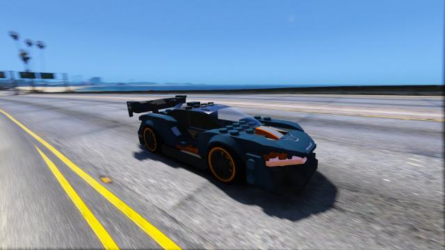 LEGO Mclaren Senna 2019 [Add-On / Replace | Template | OIV] для GTA 5