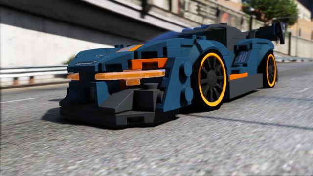 LEGO Mclaren Senna 2019 [Add-On / Replace | Template | OIV]