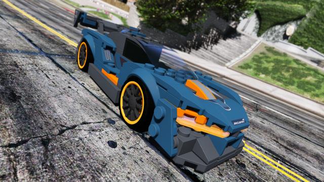 LEGO Mclaren Senna 2019 [Add-On / Replace | Template | OIV] для GTA 5