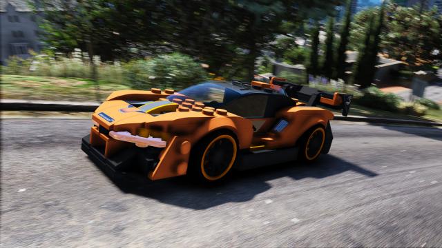 LEGO Mclaren Senna 2019 [Add-On / Replace | Template | OIV] для GTA 5