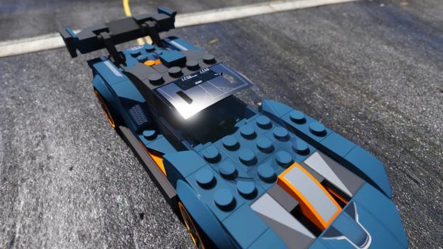 LEGO Mclaren Senna 2019 [Add-On / Replace | Template | OIV] для GTA 5