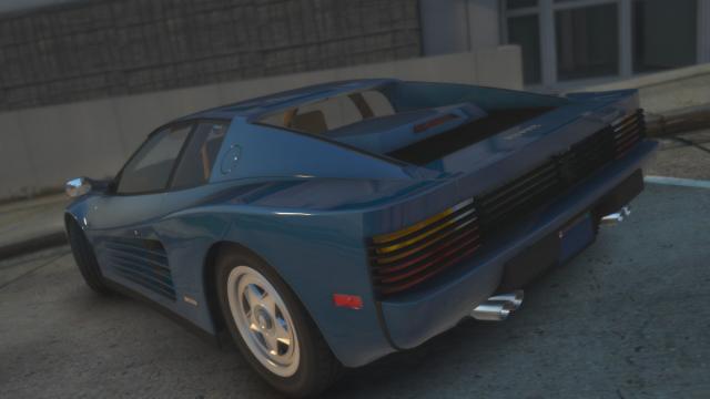 1987 Ferrari Testarossa [Add-On | Extras | LODs] for GTA 5