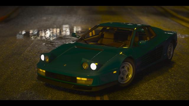 1987 Ferrari Testarossa [Add-On | Extras | LODs] для GTA 5