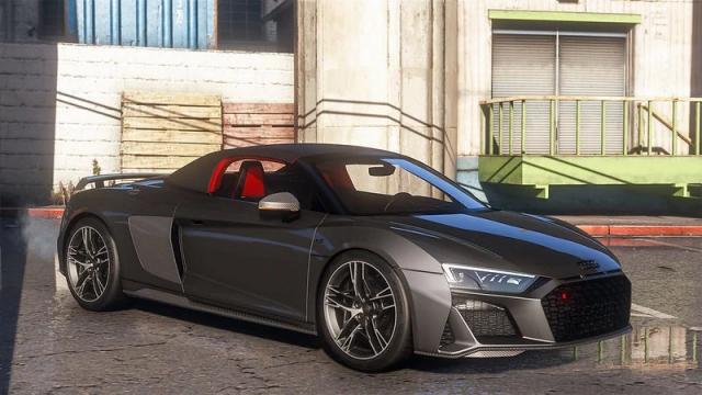 2020 Audi R8 Spyder [Add-On | Template]