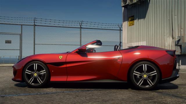 2018 Ferrari Portofino [Add-On | Extras | Animated window | Template]