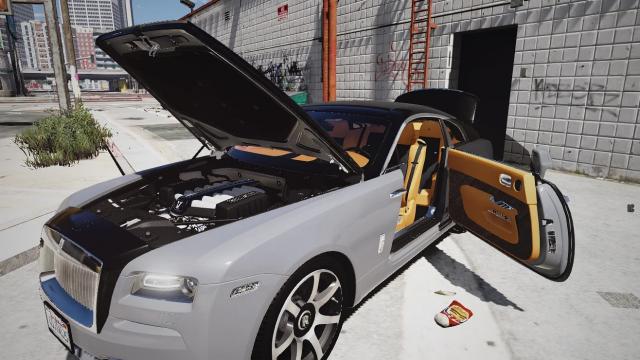 Rolls-Royce Wraith [Add-On  Replace | Animated] for GTA 5