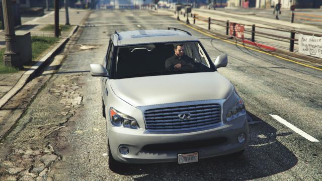 Infiniti QX56 [Add-On / Replace] для GTA 5