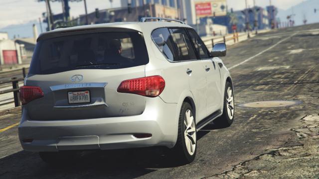 Infiniti QX56 [Add-On / Replace] для GTA 5